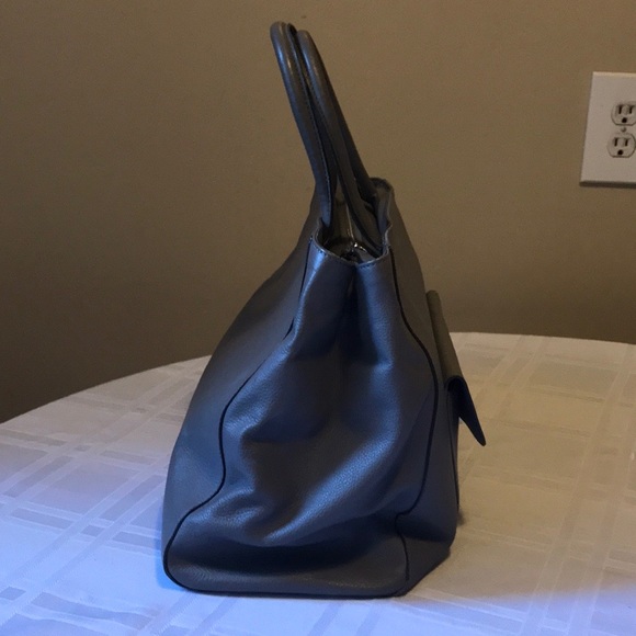 MODALU LONDON Verity Large Tote in Simple Grey - Picture 4 of 10